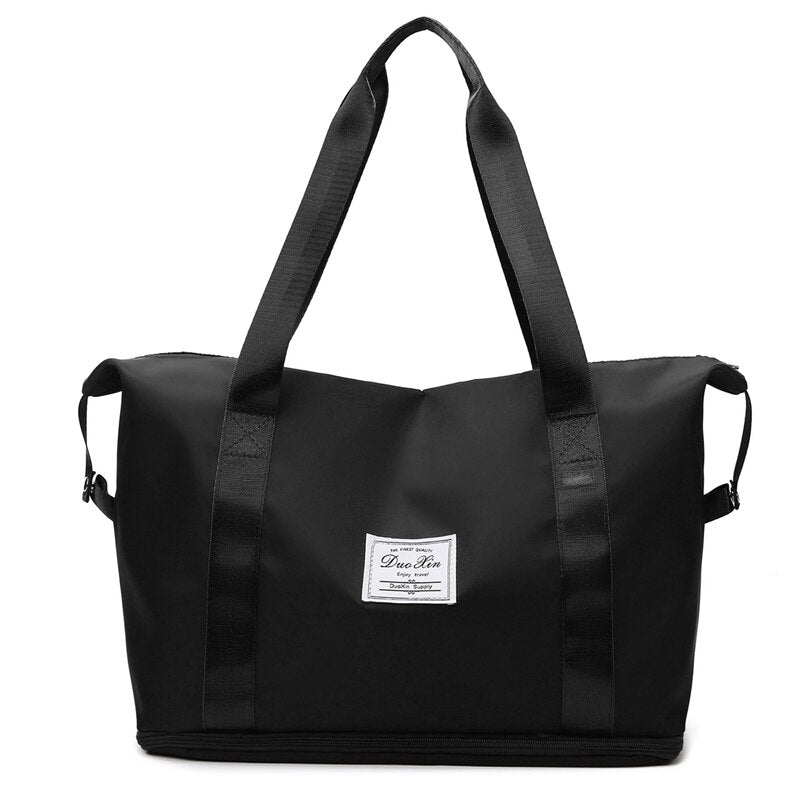Foldable Large Capacity Storage Folding Bag Travel Bags Tote Carry On Luggage Handbag Waterproof Duffel Women Shoulder Bags