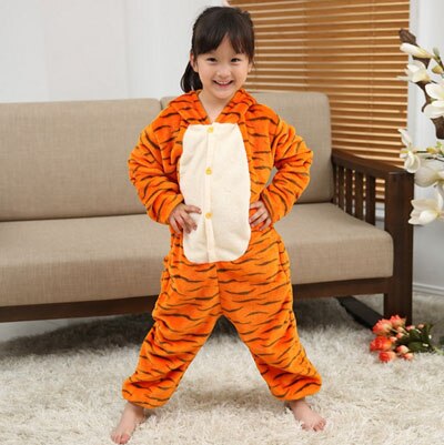 Unicorn Pajamas Onesie Kids Kigurumi Pyjama Panda Licorne Stitch Pijama Boy Girl Flannel Pajama Christmas Party Cosplay Clothes