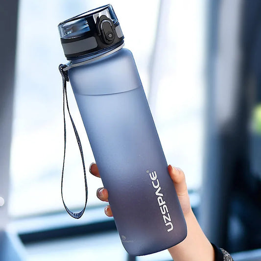 Hot 500/1000ML Sport Water Bottle Free Shipping Shaker Outdoor Travel Portable Leakproof Drinkware Plastic Drink Bottle BPA Free