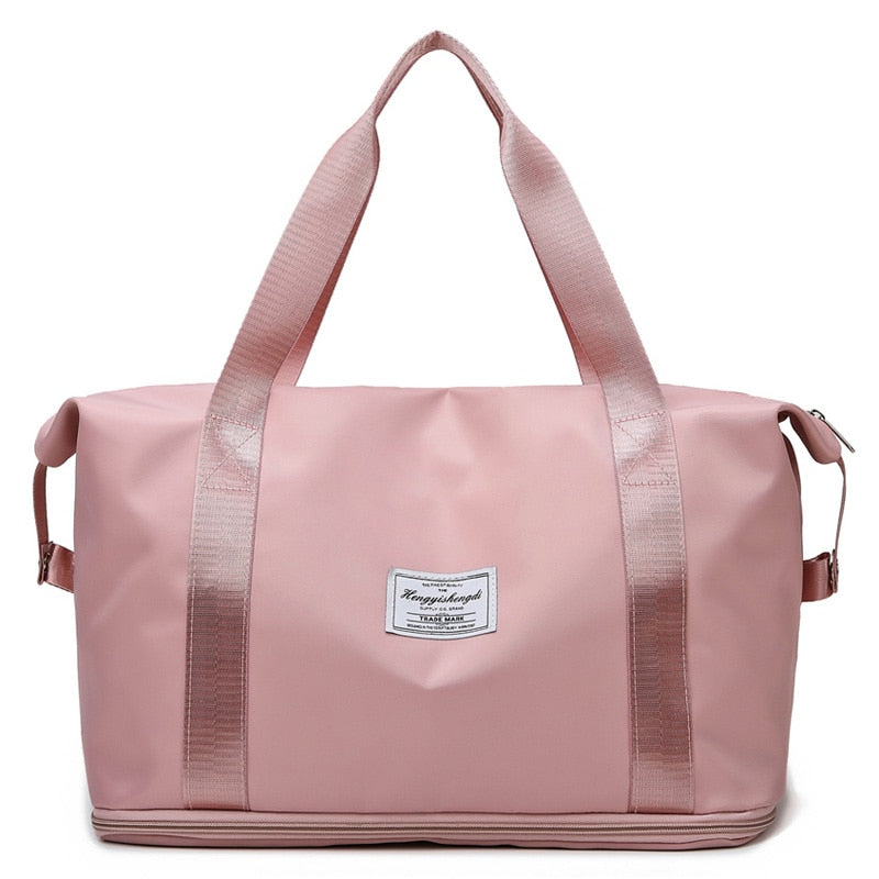 Foldable Large Capacity Storage Folding Bag Travel Bags Tote Carry On Luggage Handbag Waterproof Duffel Women Shoulder Bags