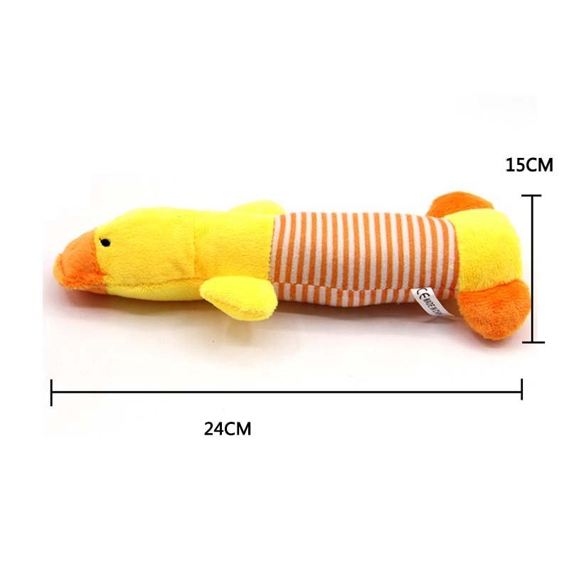 pet supplies stuffed Long stripe squeaker for Fun Simulation animal cat toys apply to training chihuahua exercise chew dog toy