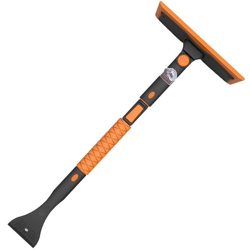 Car Telescoping Snow Brush Ice Scraper For Auto Truck Windshield Windows Short Snow Push 3 In 1 Cleaner Broom Wash Accessories