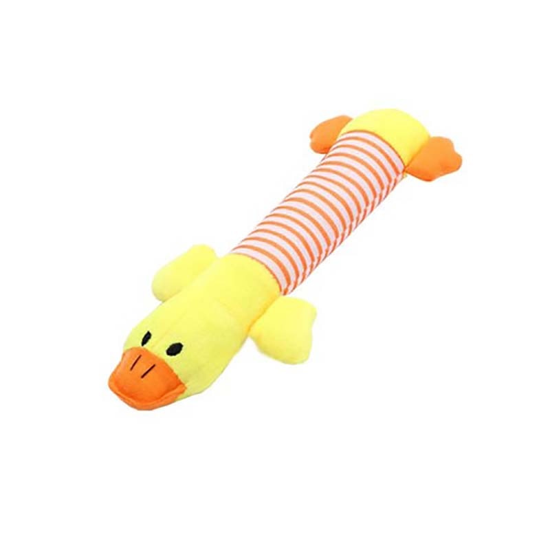 pet supplies stuffed Long stripe squeaker for Fun Simulation animal cat toys apply to training chihuahua exercise chew dog toy