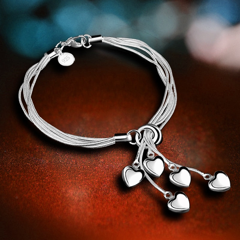 XIYANIKESilver Color New Fashion Charming  Bracelets For Women Trendy Elegant Wedding Party Jewelry Accessories