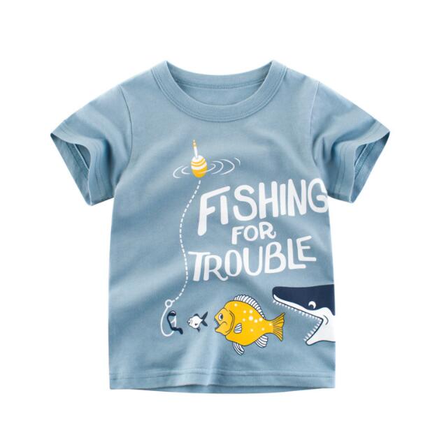 2022 Handsome baby short sleeves cotton clothes summer children's clothing boy teenage clothing boys clothes