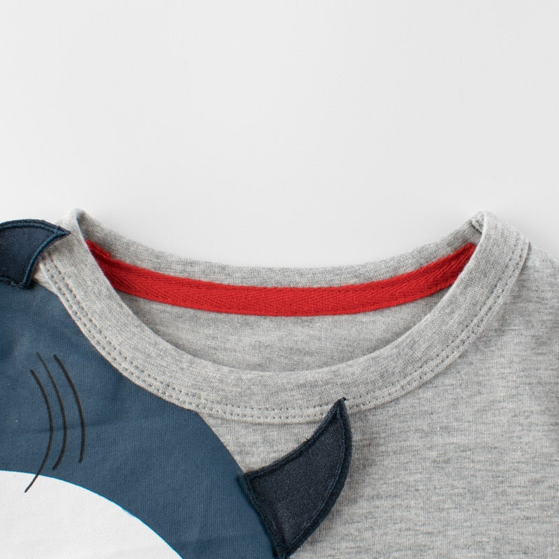 2022 Handsome baby short sleeves cotton clothes summer children's clothing boy teenage clothing boys clothes