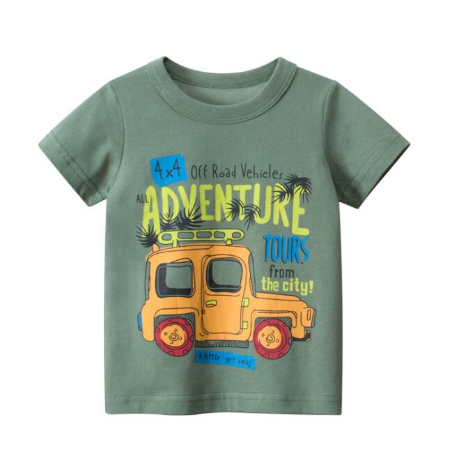 2022 Handsome baby short sleeves cotton clothes summer children's clothing boy teenage clothing boys clothes