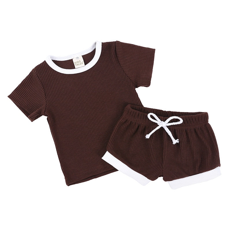 Baby Girls Clothing Sets Cute Newborn Baby Girls Fly Sleeve Tops +Shorts Outfits Princess Girls Summer Holiday Clothing