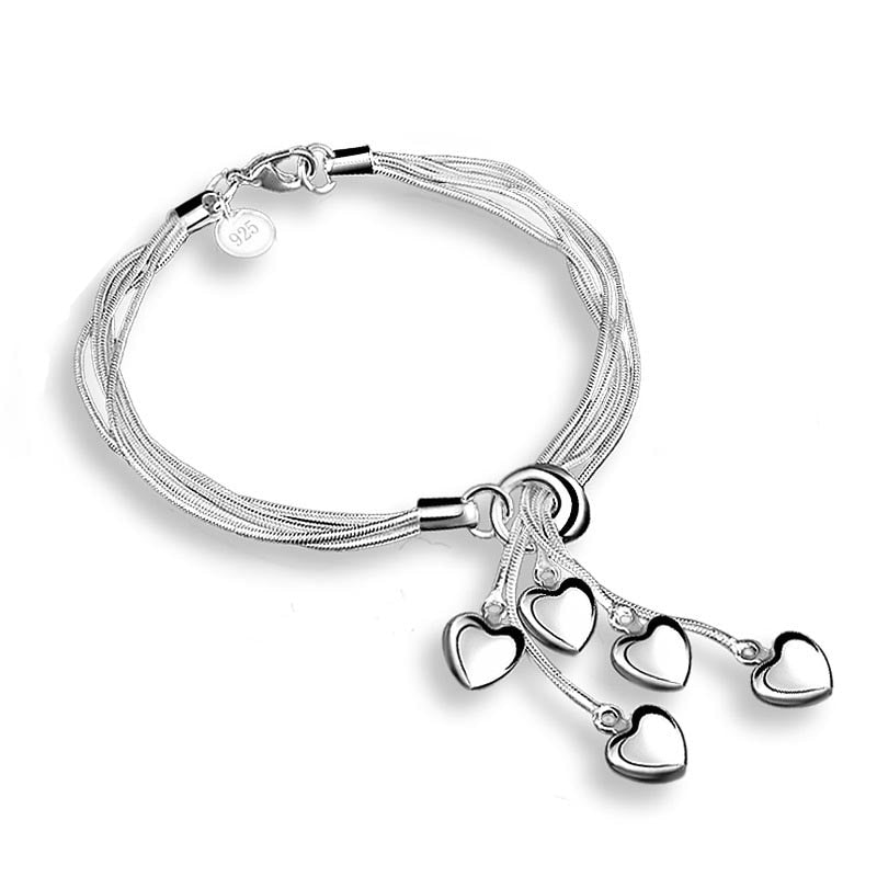 XIYANIKESilver Color New Fashion Charming  Bracelets For Women Trendy Elegant Wedding Party Jewelry Accessories