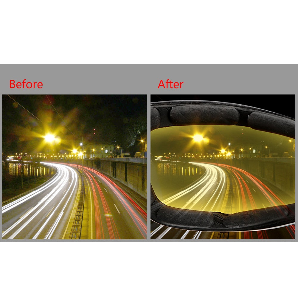 YOSOLO Sunglasses Night Vision Drivers Goggles Night-Vision Glasses UV Protection Windproof Motocross Goggles