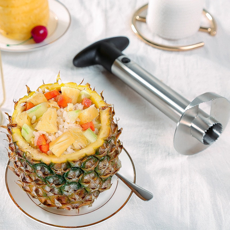 Pineapple Peeler Slicing Machine The Core Cutter A Spiral Cutting Machine For Vegetables And Fruits Easy To Use Kitchen Tools