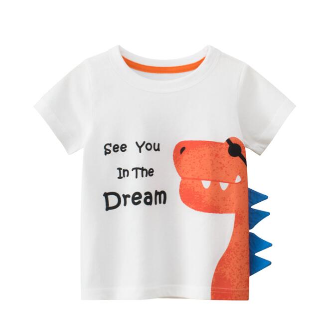 2022 Handsome baby short sleeves cotton clothes summer children's clothing boy teenage clothing boys clothes