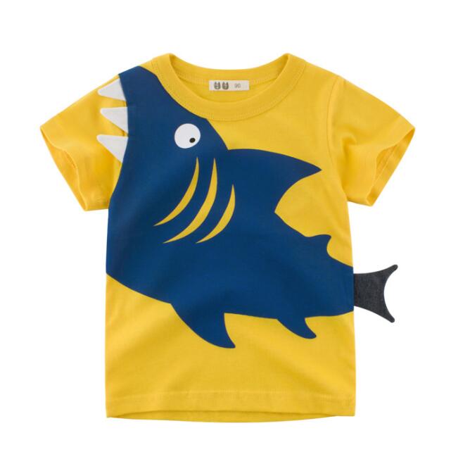 2022 Handsome baby short sleeves cotton clothes summer children's clothing boy teenage clothing boys clothes