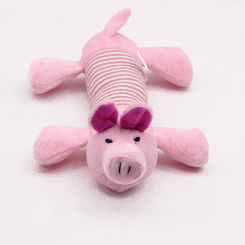 pet supplies stuffed Long stripe squeaker for Fun Simulation animal cat toys apply to training chihuahua exercise chew dog toy