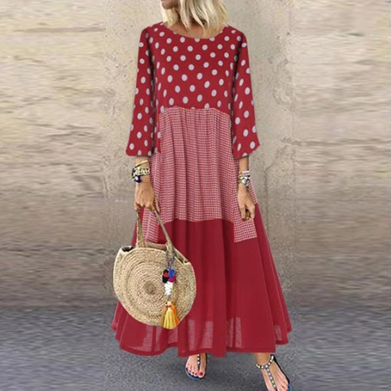 Women's Bohemian Ruffle Sundress 2022 ZANZEA Summer Sleeveless Floral Printed Maxi Long Dress Casual Loose Party Tanks Vestido