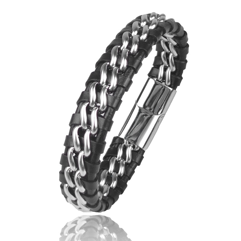 Viking Golden Bts Couple Braclet on Hand Bracelets For Women Stainless Steel Boho Men's Chain Hard Bracelets Jewelry Wholesale