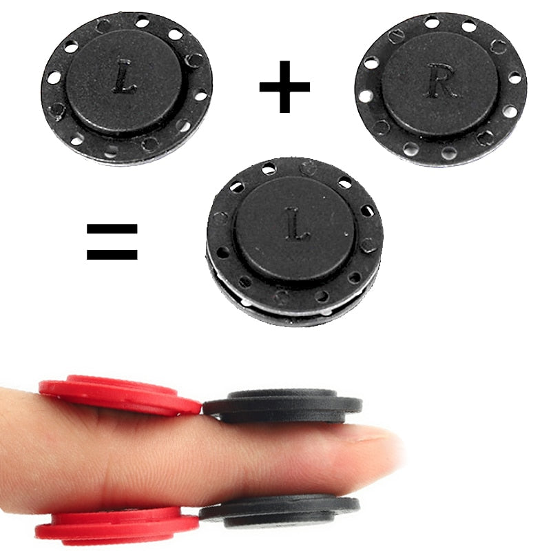 A Pair Invisible Magnet Buttons Sewing Accessories Jacket Cardigan Concealed Buckle Handwork Clothing Decoration Buttons