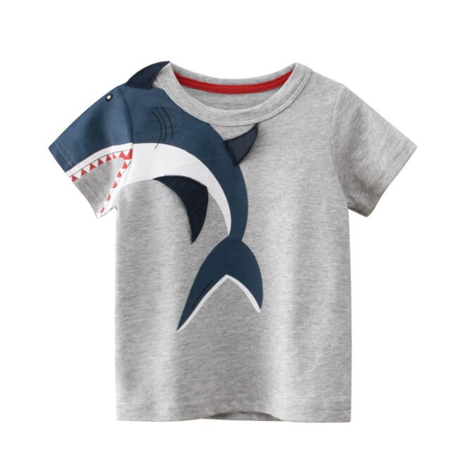 2022 Handsome baby short sleeves cotton clothes summer children's clothing boy teenage clothing boys clothes