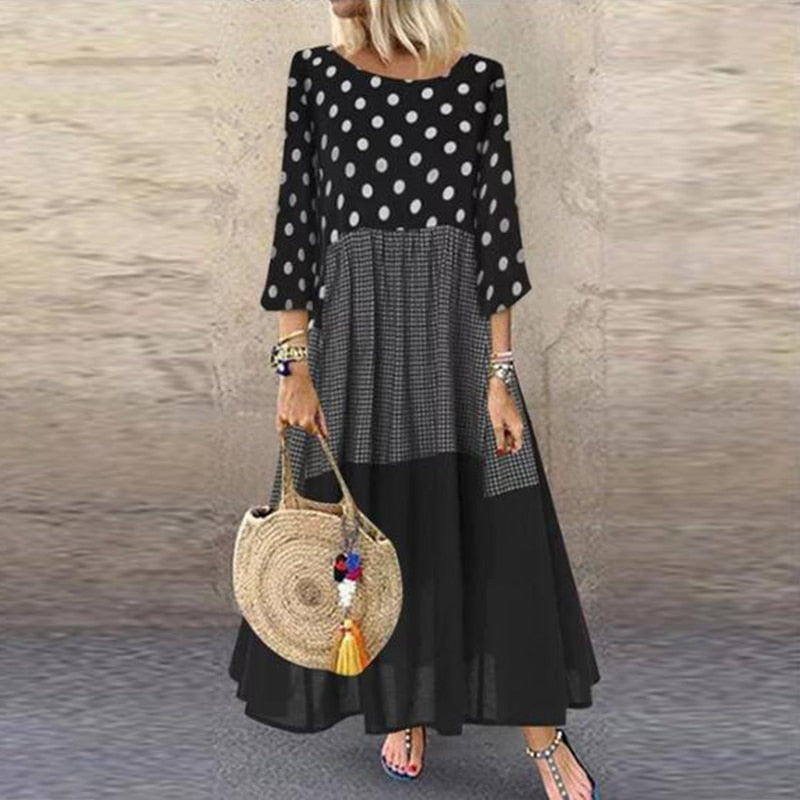 Women's Bohemian Ruffle Sundress 2022 ZANZEA Summer Sleeveless Floral Printed Maxi Long Dress Casual Loose Party Tanks Vestido