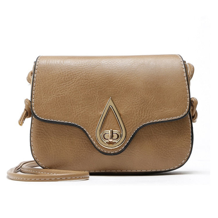 REPRCLA New Arrivals Women Bags Small Vintage Shoulder Bag Pu Leather Women Messenger Bags Crossbody Designer Ladies Bag