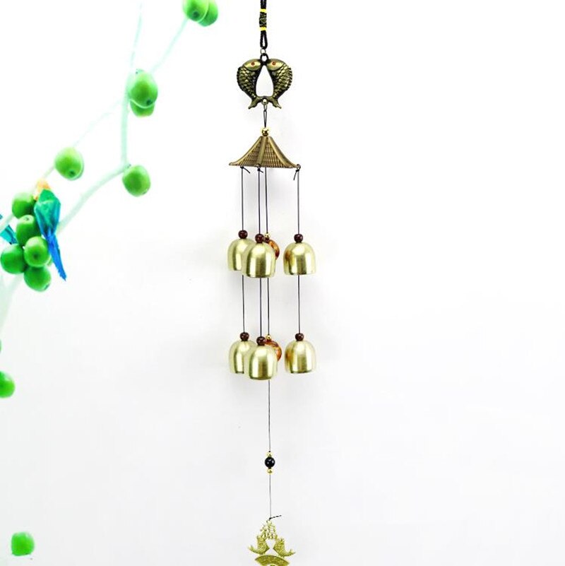 Wind Chimes Yard Antique Amazing Garden copper Bells Windchimes hanging decorations