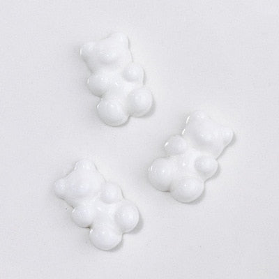 2022 Candy Bear Women's Croc Charms Designer Croc Charms Luxury Shoe Clips Charm Pines Clogs Fit Charms JIBZ Femme Wholesale