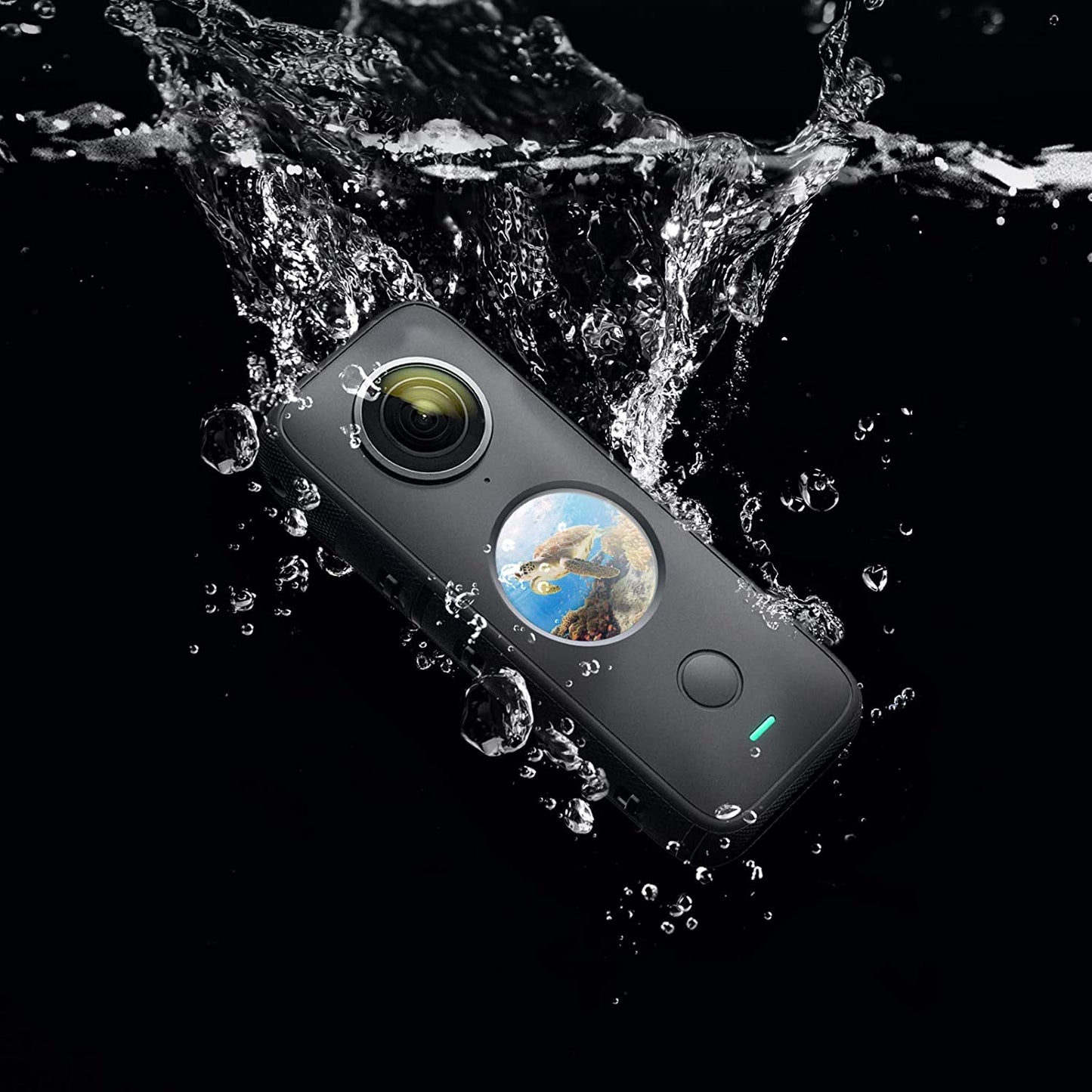 Insta360 ONE X2 Waterproof Action Camera Stabilization, Touch Screen, AI Editing, Live Streaming