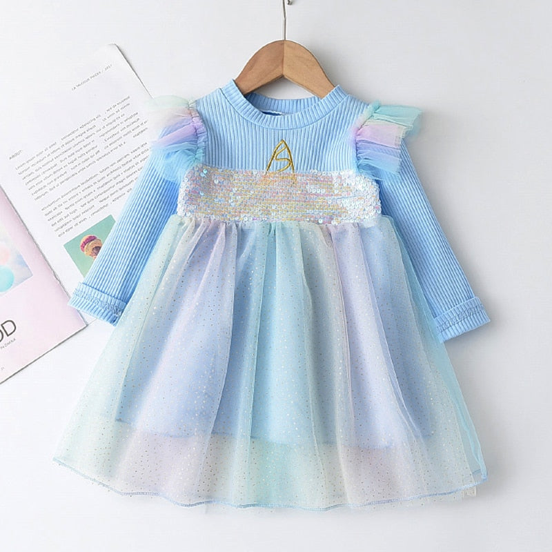 Bear Leader Girls Princess Dress New Brand Party Dresses Kids Girls Clothing Elegant Cute Girl Outfit Children Clothing Vestido