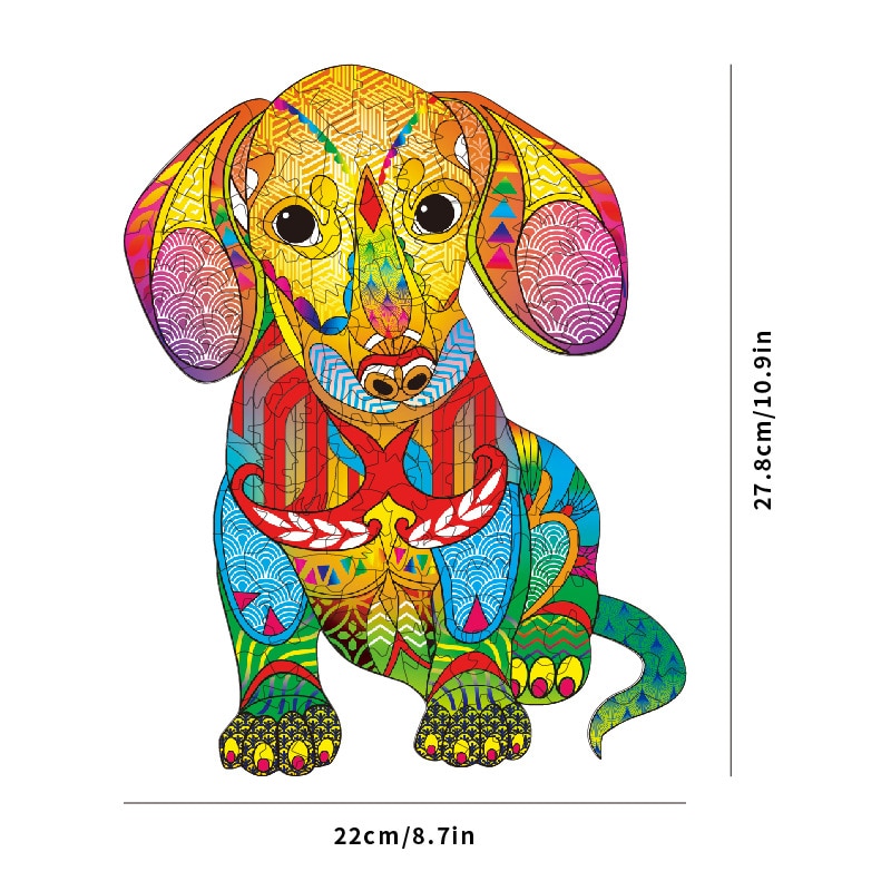 New Lion 3D Wooden Puzzle Children Wooden DIY Crafts Animal Modeling Decompression Toys Classic Toys Eagle Wooden Puzzles